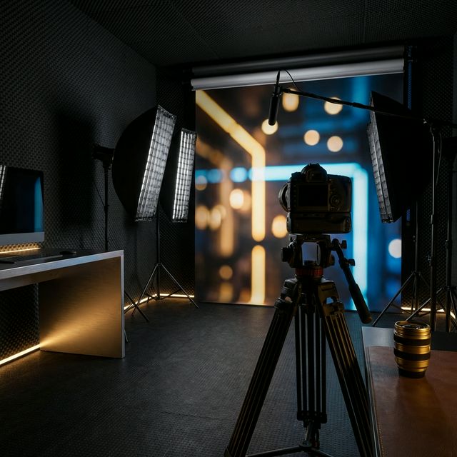 Luxusní studio vybavené profesionální technikou pro ClickLab